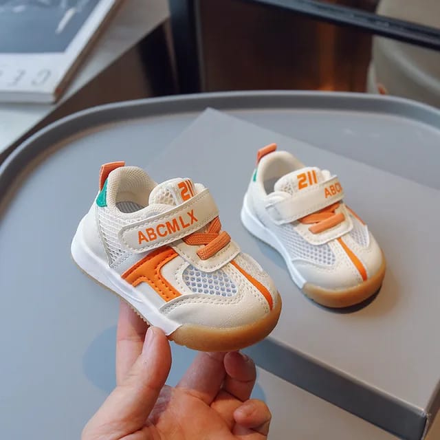 Summer mesh hollow breathable toddler baby shoes